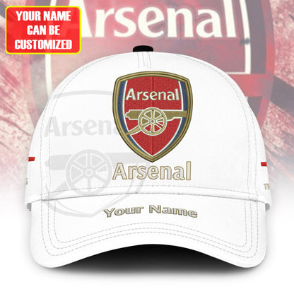Personalized Arsenal Vintage Embroidery Classic Cap