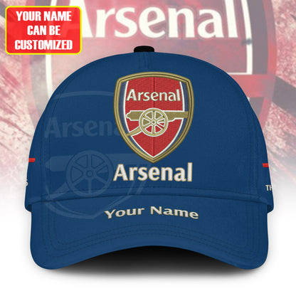 Personalized Arsenal Vintage Embroidery Classic Cap
