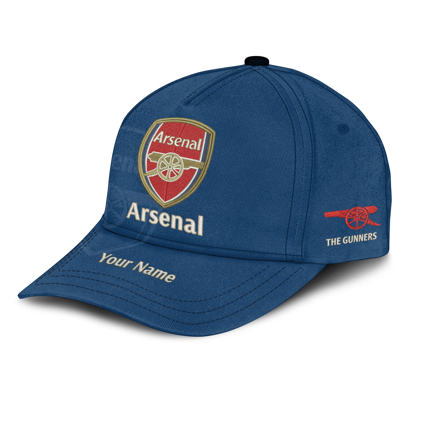 Personalized Arsenal Vintage Embroidery Classic Cap