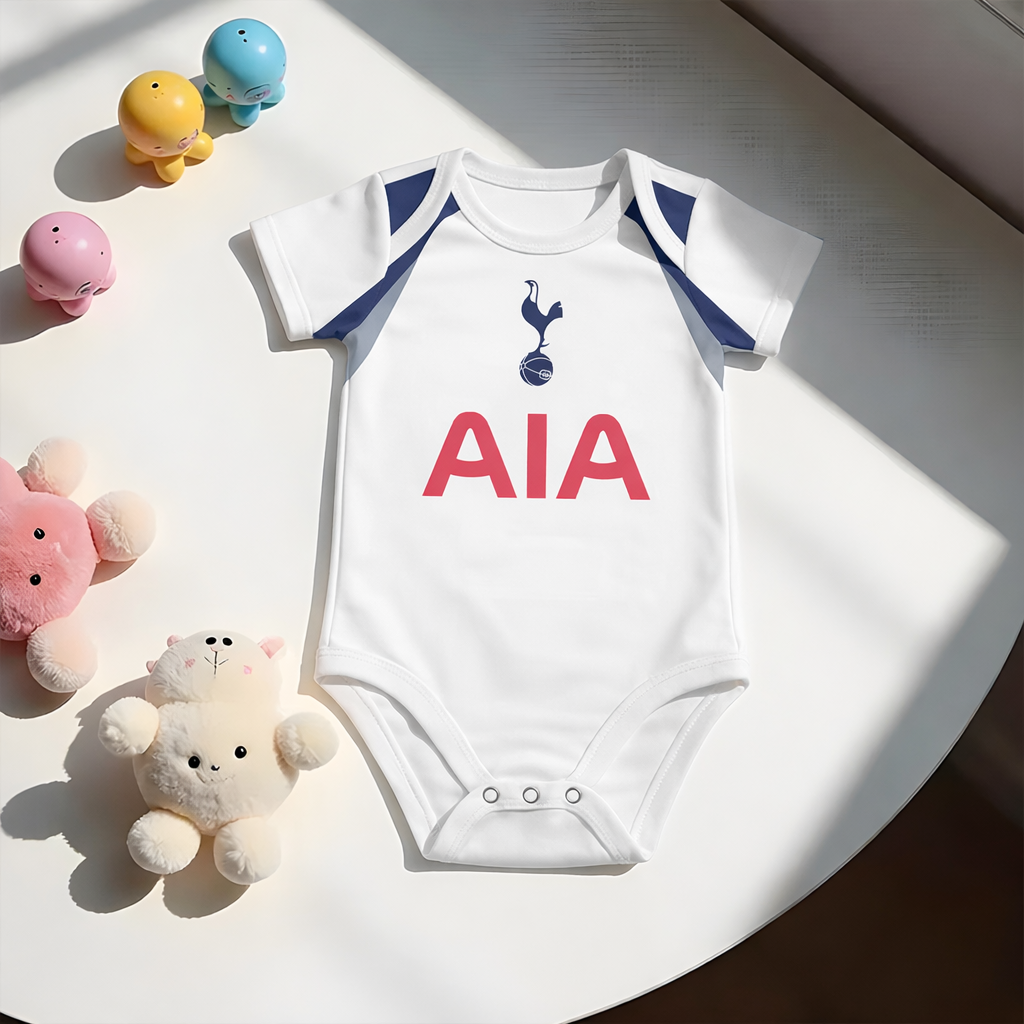 Customized Tottenham Soccer Jersey , Baby Rib Bodysuit Sizes