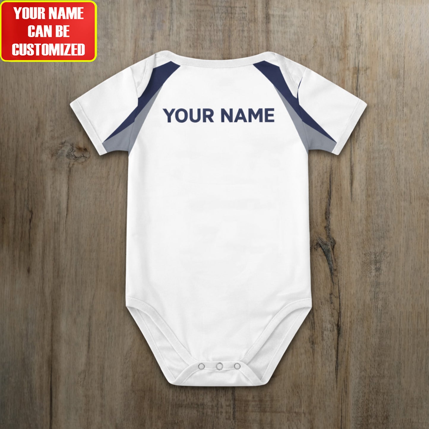Customized Tottenham Soccer Jersey , Baby Rib Bodysuit Sizes