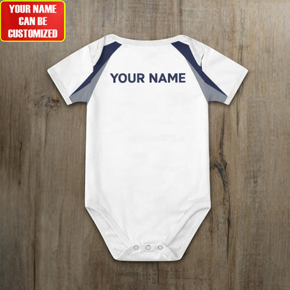 Customized Tottenham Soccer Jersey , Baby Rib Bodysuit Sizes