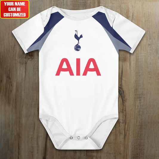 Customized Tottenham Soccer Jersey , Baby Rib Bodysuit Sizes
