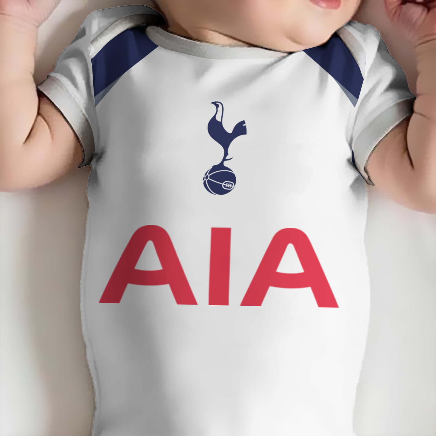 Customized Tottenham Soccer Jersey , Baby Rib Bodysuit Sizes
