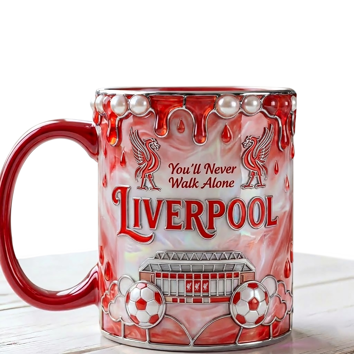 LVP FC Accent Mug , Cream Mug Gifts , Holiday Gifts