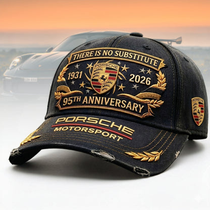 Pors Motorsport 95th Anniversary Denim Classic Cap (1931-2026)