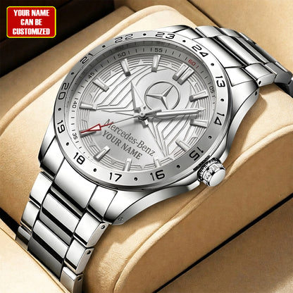 Personalized Merc Automotive Alloy Quartz Watch