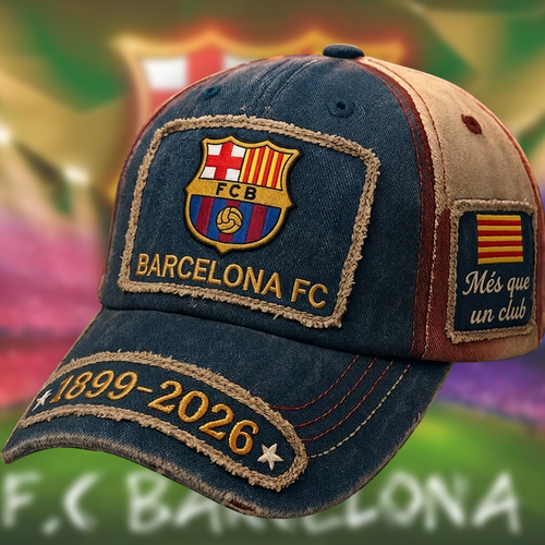 Barca FC Vintage Denim Classic Cap (1899-2026)