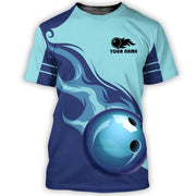 Personalized Name Bowling Q51 All Over Printed Unisex Shirt
