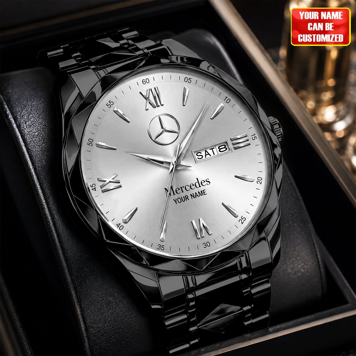Personalized Merc Elite Luxury Charley Watch