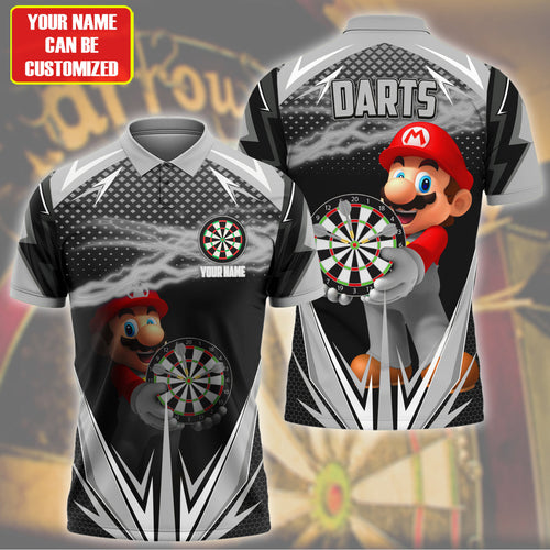 Personalized Name Mar Darts Black Version All Over Printed Unisex Shirt Q041206