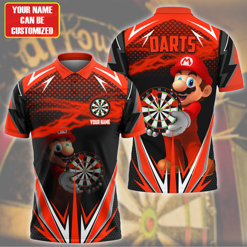 Personalized Name Mar Darts Red Version All Over Printed Unisex Shirt Q041206