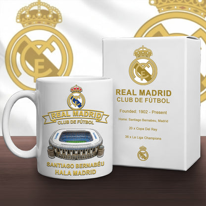 Real Stadium Accent Mug , Cream Mug Gifts , Holiday Gifts