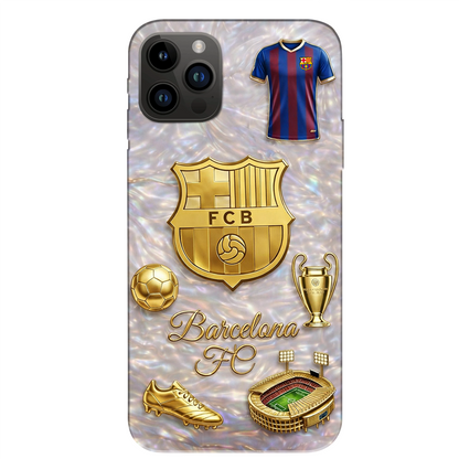 Barca FC Obscure- Personalized Barca Full Print Phone Case