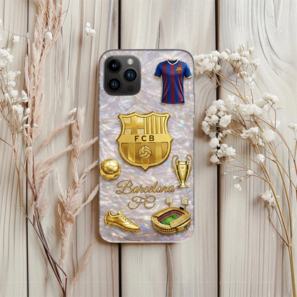 Barca FC Obscure- Personalized Barca Full Print Phone Case