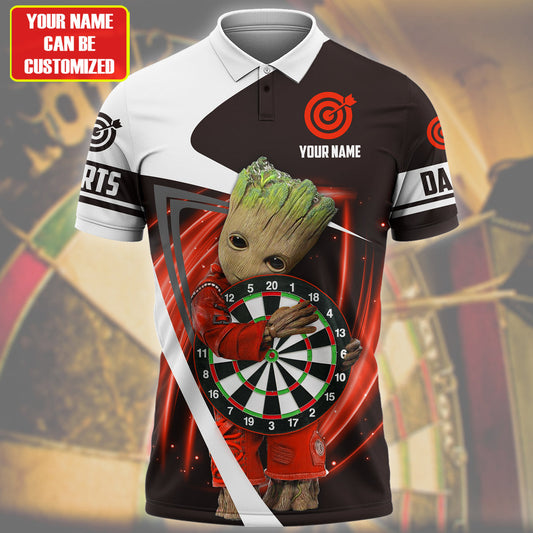 Personalized Name Gr Darts Q4 Red Version All Over Printed Unisex Shirt Q050301