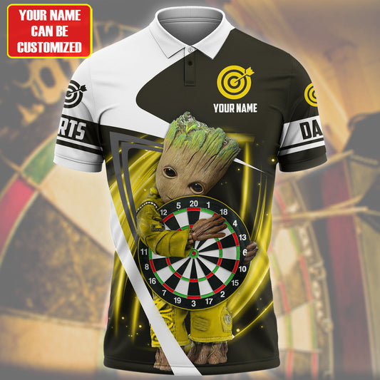 Personalized Name Gr Darts Q4 Yellow Version All Over Printed Unisex Shirt Q050301