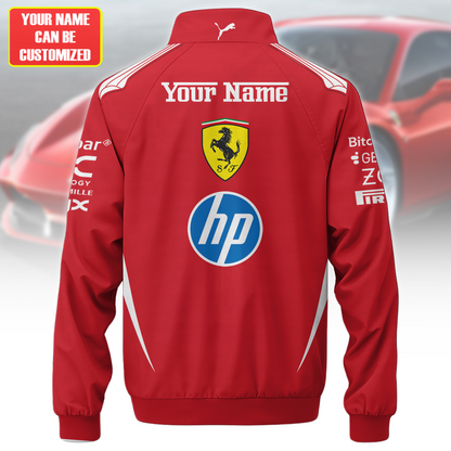 Personalized SF Team 2026 Zipper Stand Collar Jacket 3D