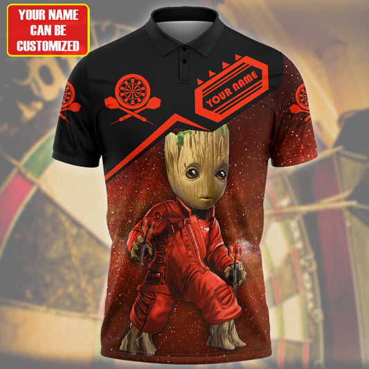Personalized Name Gr Darts Galaxy Red Version All Over Printed Unisex Shirt Q050304