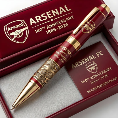 Arsenal FC 140th Anniversary Edition Ballpoint Pen V5 (1886- 2026)