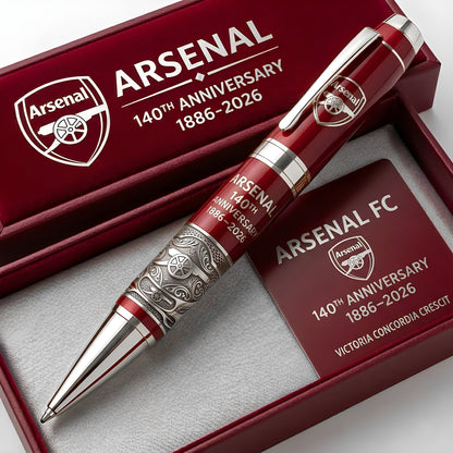 Arsenal FC 140th Anniversary Edition Ballpoint Pen V5 (1886- 2026)