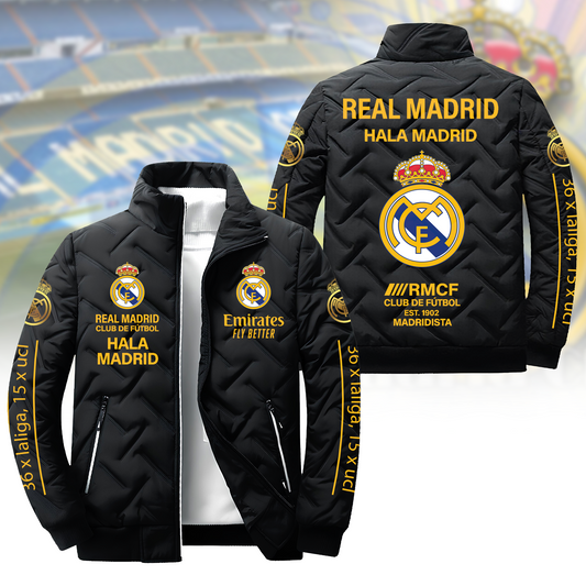 Personalized Real FC Sport Puffer Jacket
