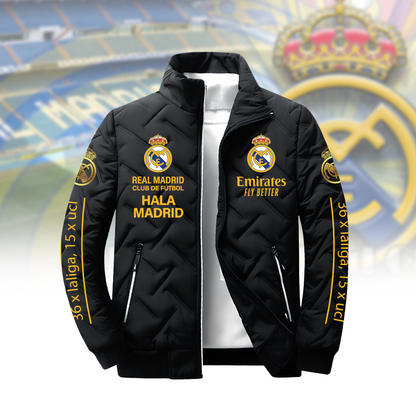 Personalized Real FC Sport Puffer Jacket
