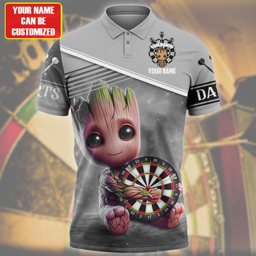 Personalized Name Gr Darts Q5 Black Version All Over Printed Unisex Shirt Q050405