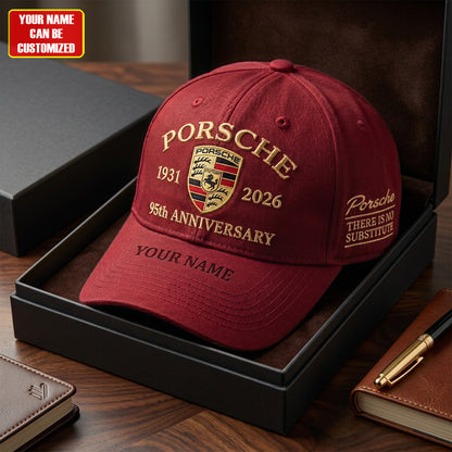 Personalized Pors 95th Anniversary Multicolored Classic Cap (1931-2026)