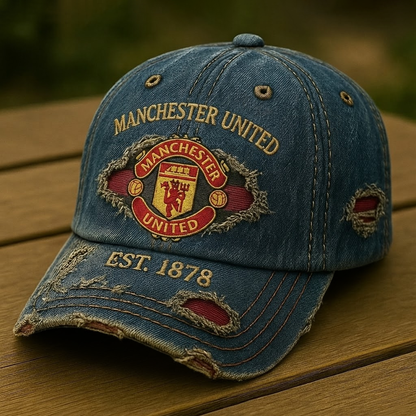 MU FC 1878 Denim Classic Cap