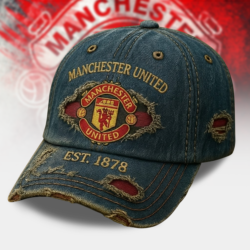 MU FC 1878 Denim Classic Cap