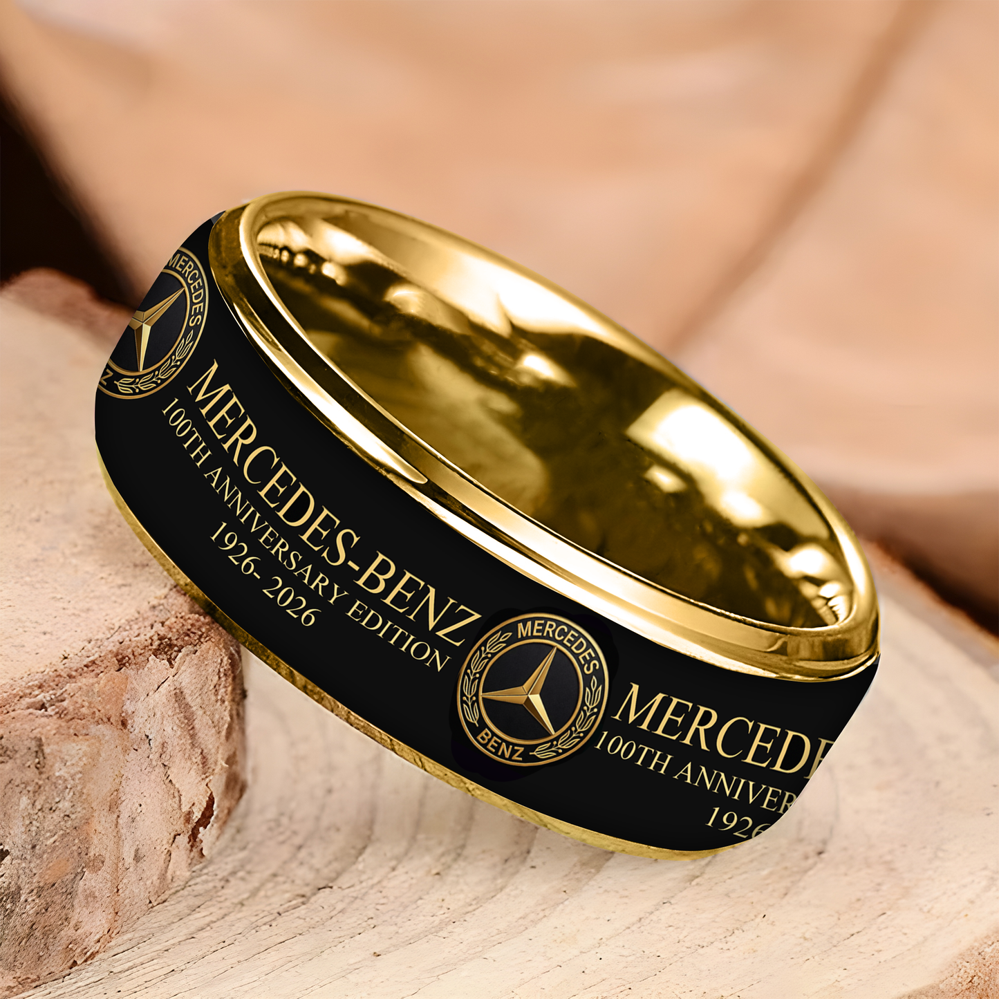 Merc 100th Anniversary Edition Custom Alloy Ring (1926-2026)