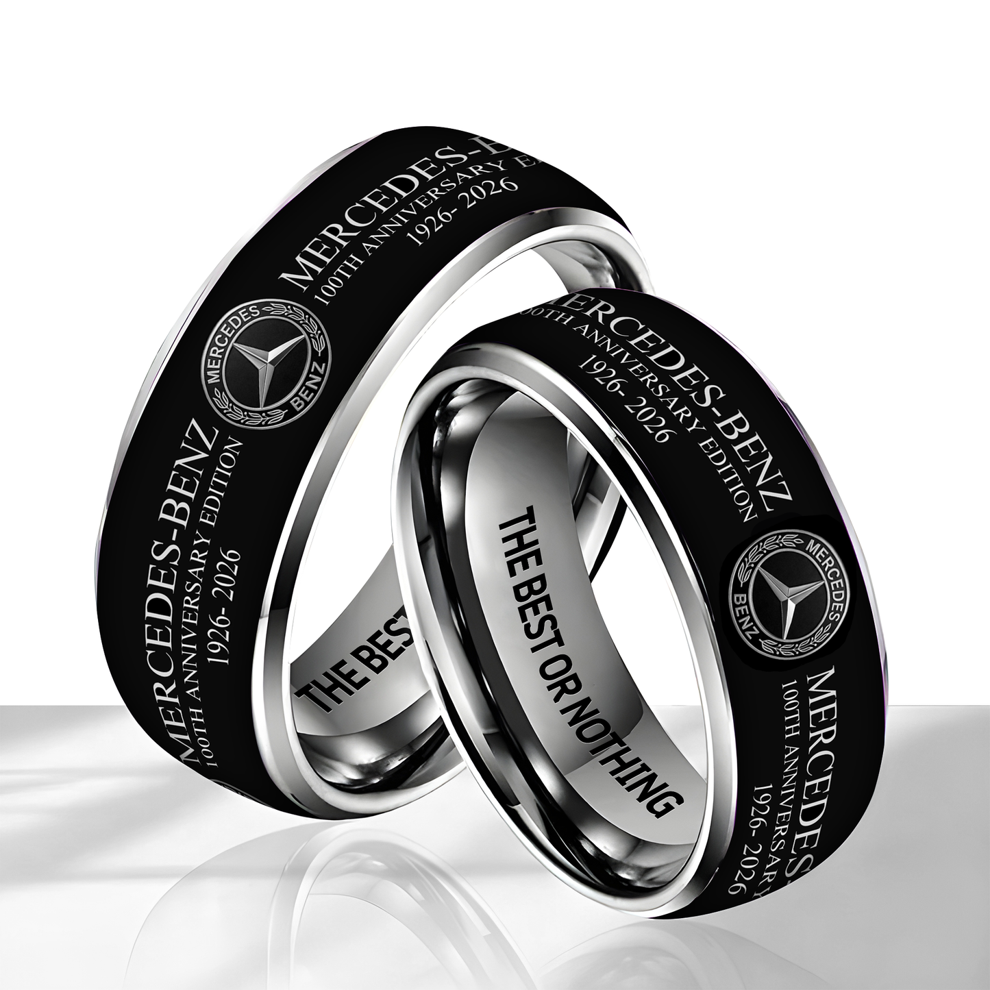 Merc 100th Anniversary Edition Custom Alloy Ring (1926-2026)
