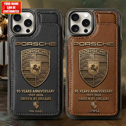 Pors 95th Anniversary Edition - Personalized Pors Leather Phone Case ( 1931 - 2026 )