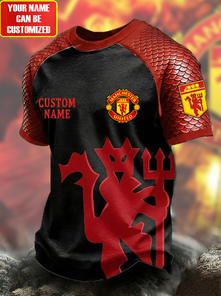 Personalized MU Red Devils T-Shirt , Zipper Polo, Hoodie , Short , Polo , hawaii