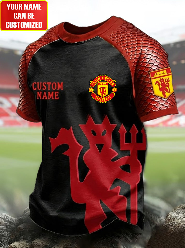 Personalized MU Red Devils T-Shirt , Zipper Polo, Hoodie , Short , Polo , hawaii