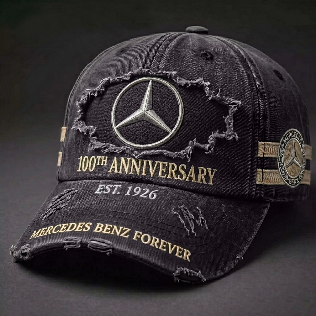 Merc Forever 100th Anniversary Denim Classic Cap (1926-2026)