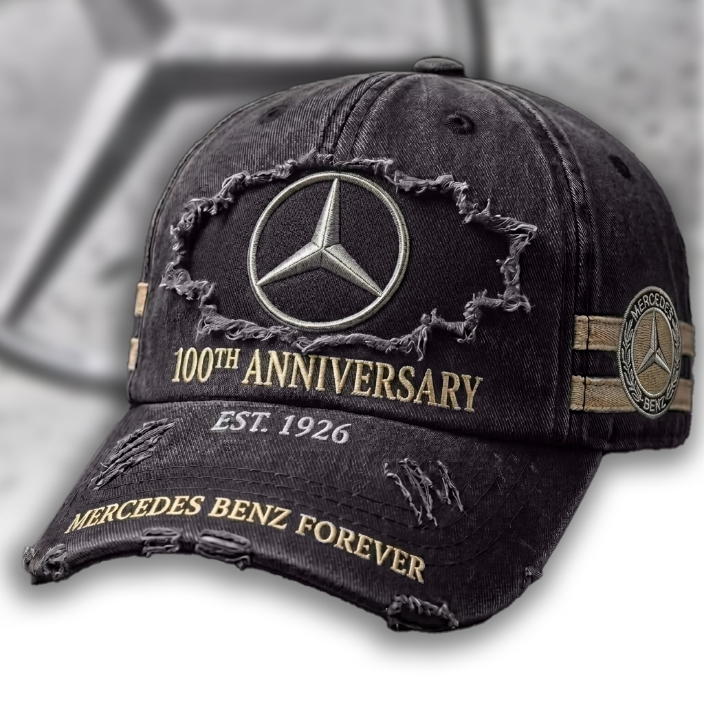 Merc Forever 100th Anniversary Denim Classic Cap (1926-2026)