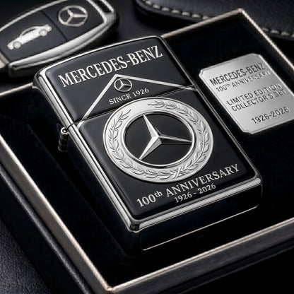 Merc 100th Anniversary Edition Elegant Zippo Lighter (1926-2026)