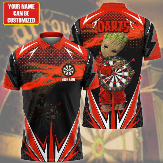 Personalized Name Gr Darts Red Version All Over Printed Unisex Shirt Q060502