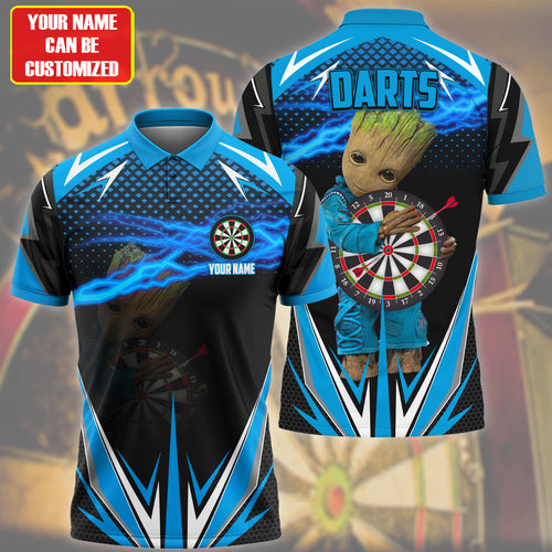 Personalized Name Gr Darts Teal Version All Over Printed Unisex Shirt Q060502