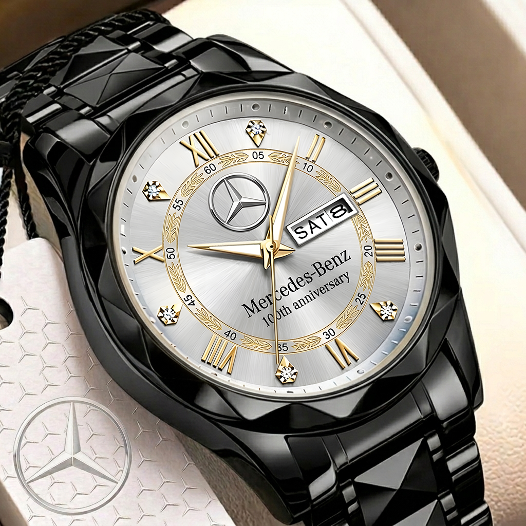 Personalized Merc 100th Anniversary Luxury Alloy Charley Watch (1926-2026)