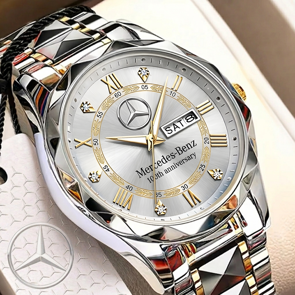 Personalized Merc 100th Anniversary Luxury Alloy Charley Watch (1926-2026)