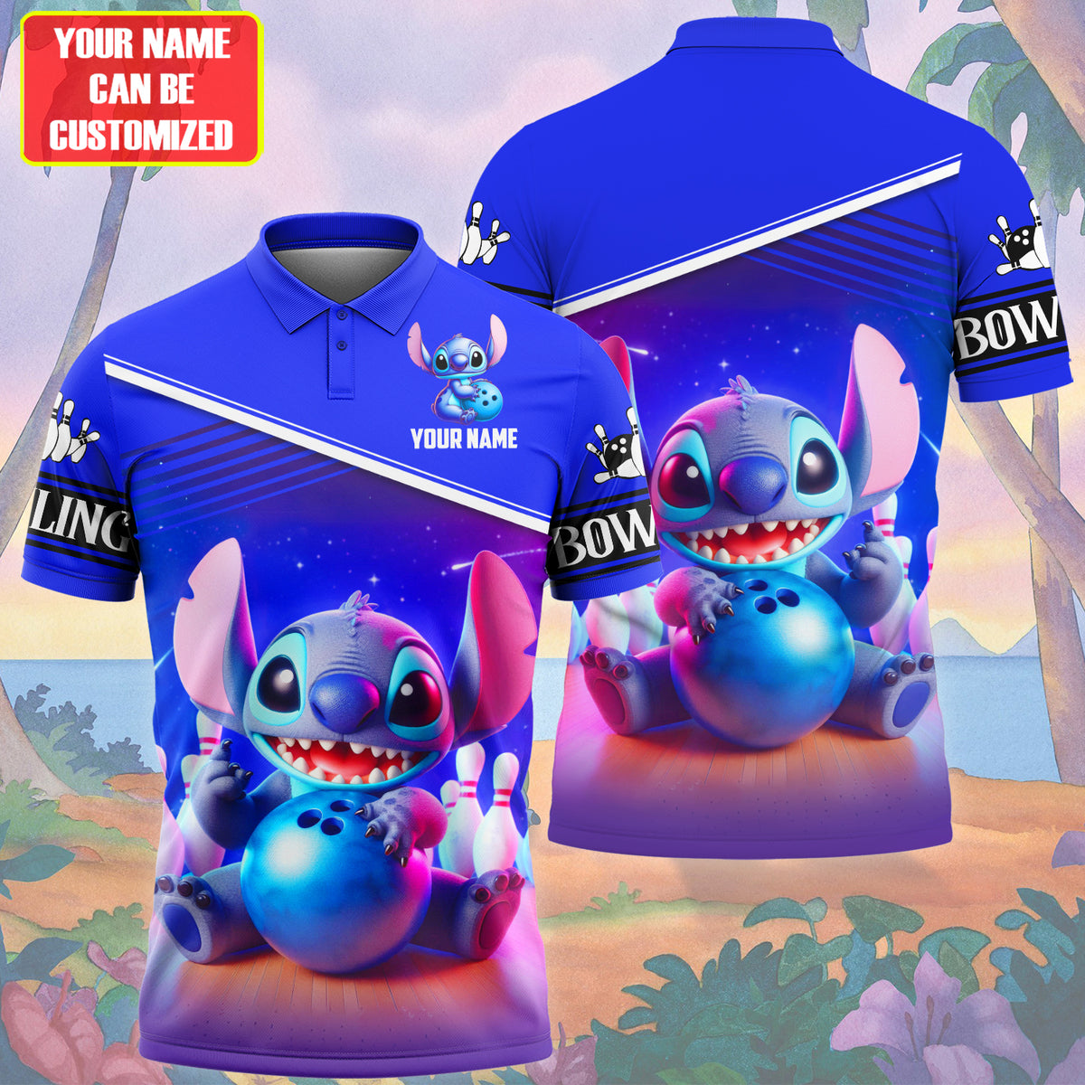 Personalized ST Bowling Q8 All Over Printed Unisex Shirt Q060603