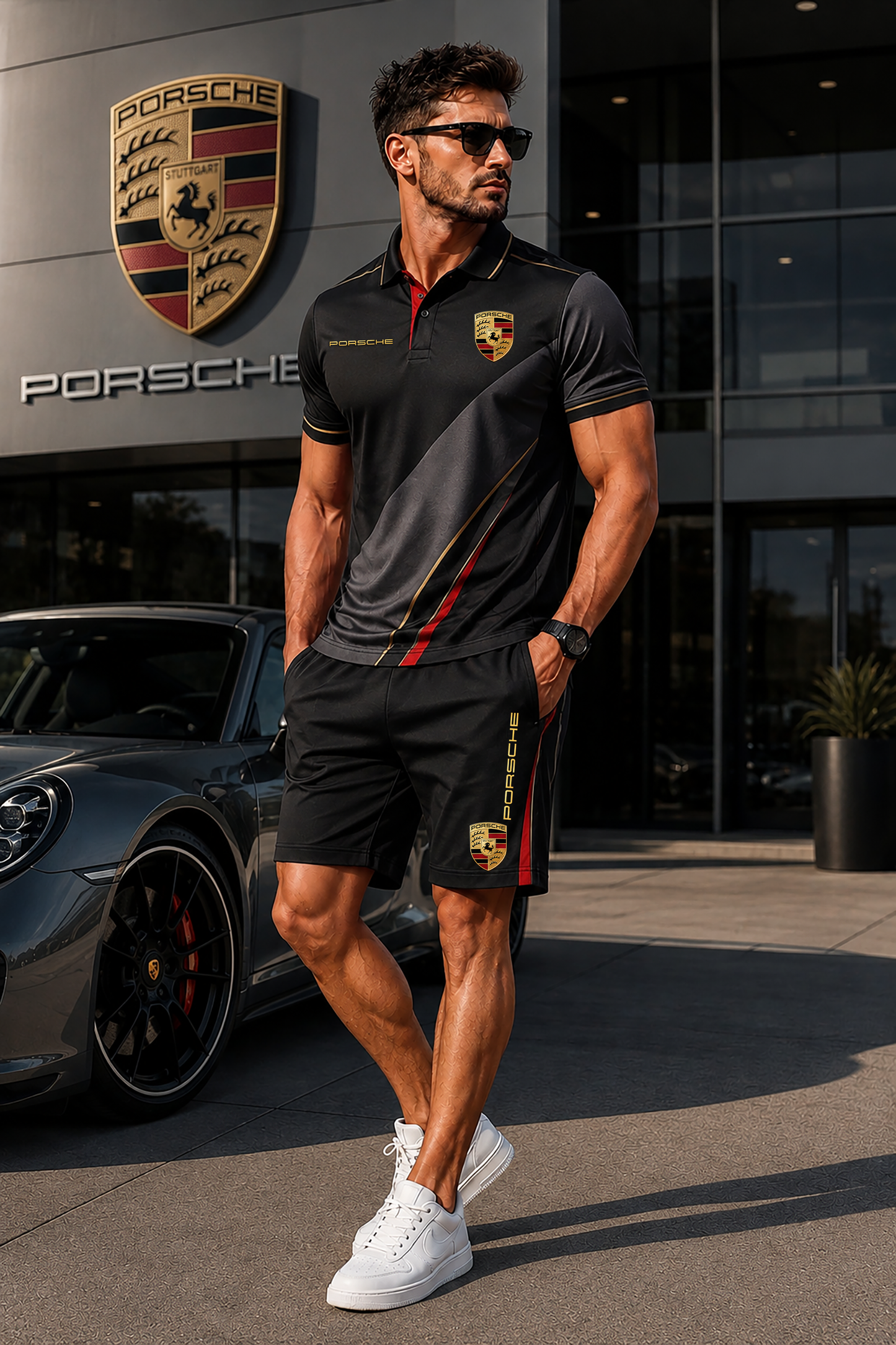 Personalized Pors Sport All Over Printed Shirt