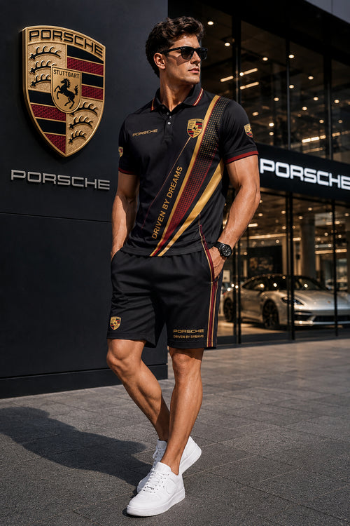Personalized Pors Driven By Dreams Sport All Over Printed Shirt