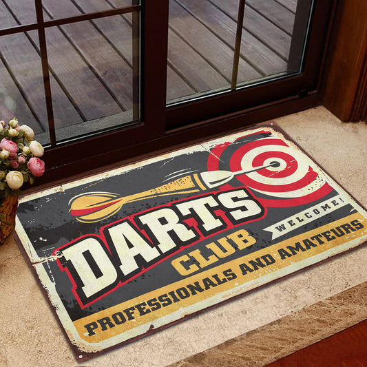 Welcome Darts Club Doormat Q061005