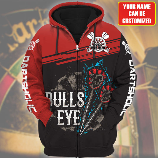 Personalized Name Darts Bull Eye All Over Printed Unisex Shirt Q061006