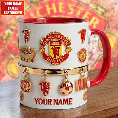 Personalized MU FC Accent Mug , Cream Mug Gifts , Holiday Gifts