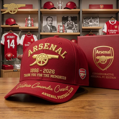 Arsenal Football Club Classic Cap (1886-2026)